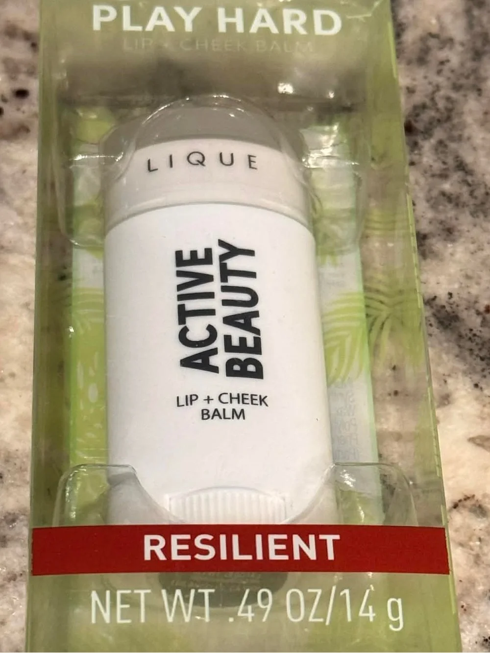 Active Beauty Play Hard Lip + Cheek Balm - Resilient (White Packaging)